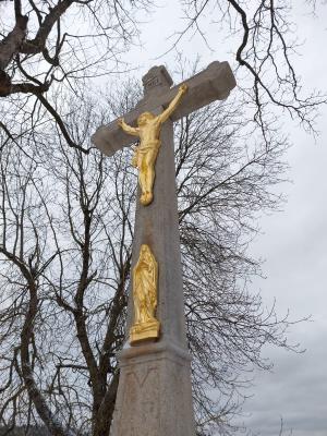 Svěcení kříže ve Stálkově